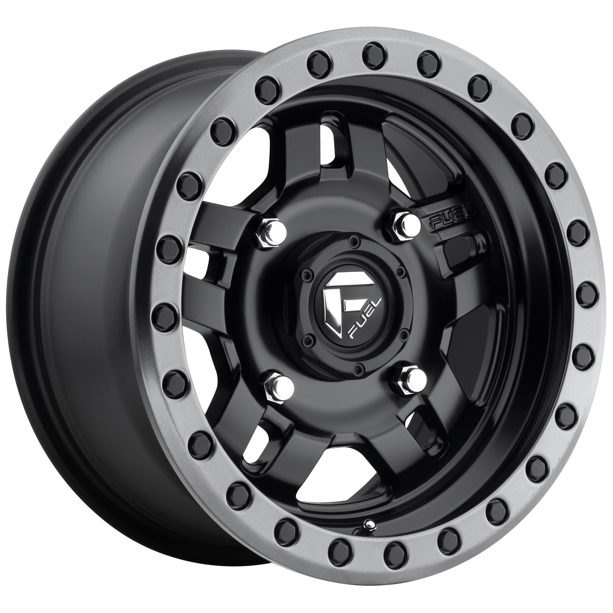 Fuel Wheels D5571470A544 Anza 14x7 4x156 Matte Black Wheel | Universal