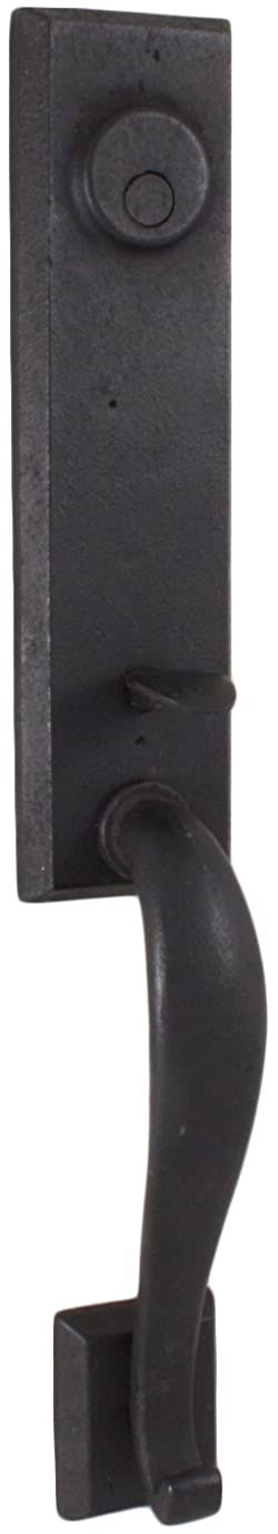 Weslock 07935-2-0020 Greystone Exterior Dummy Handleset Black Finish