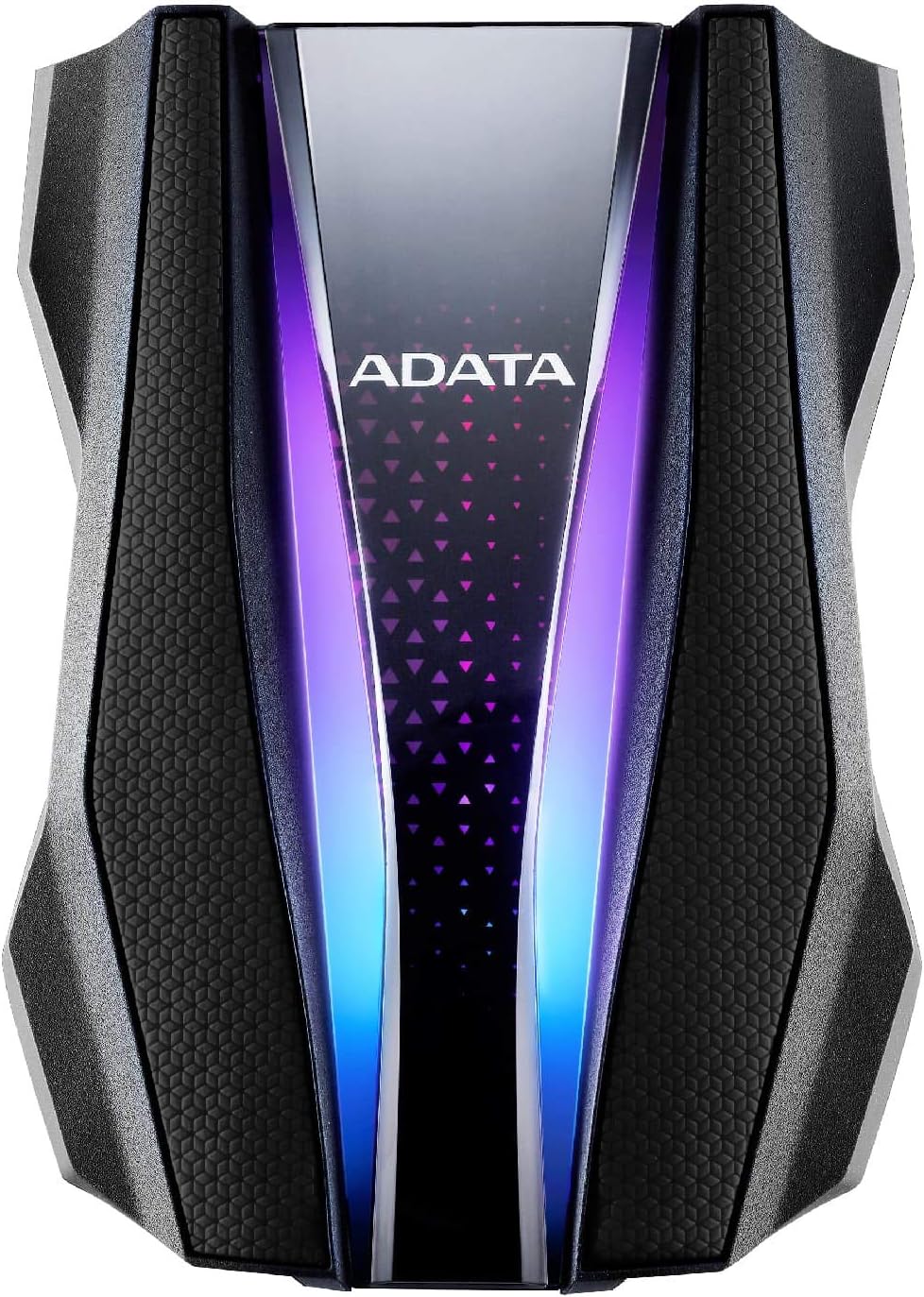 ADATA HD770G 2TB RGB USB 3.2 IP68 Waterproof Dropproof Dustproof External HDD Black (AHD770G-2TU32G1-CBK) Pack of 2