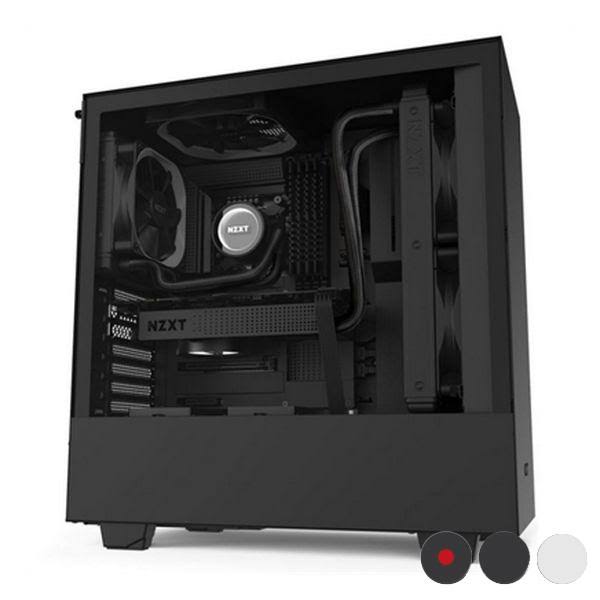 NZXT H510 Midi ATX Tower Black,Red