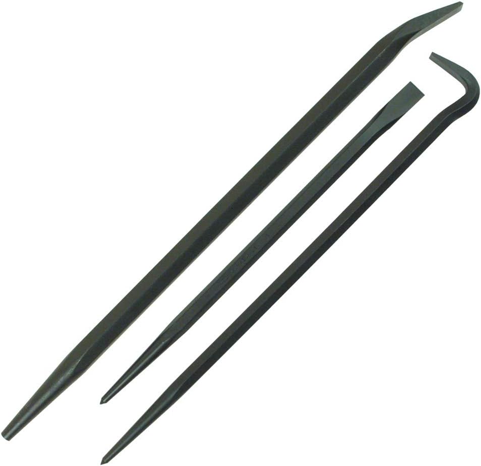 Mayhew Pro 61306 Line-Up Pry Bar Set, 3-Piece Black