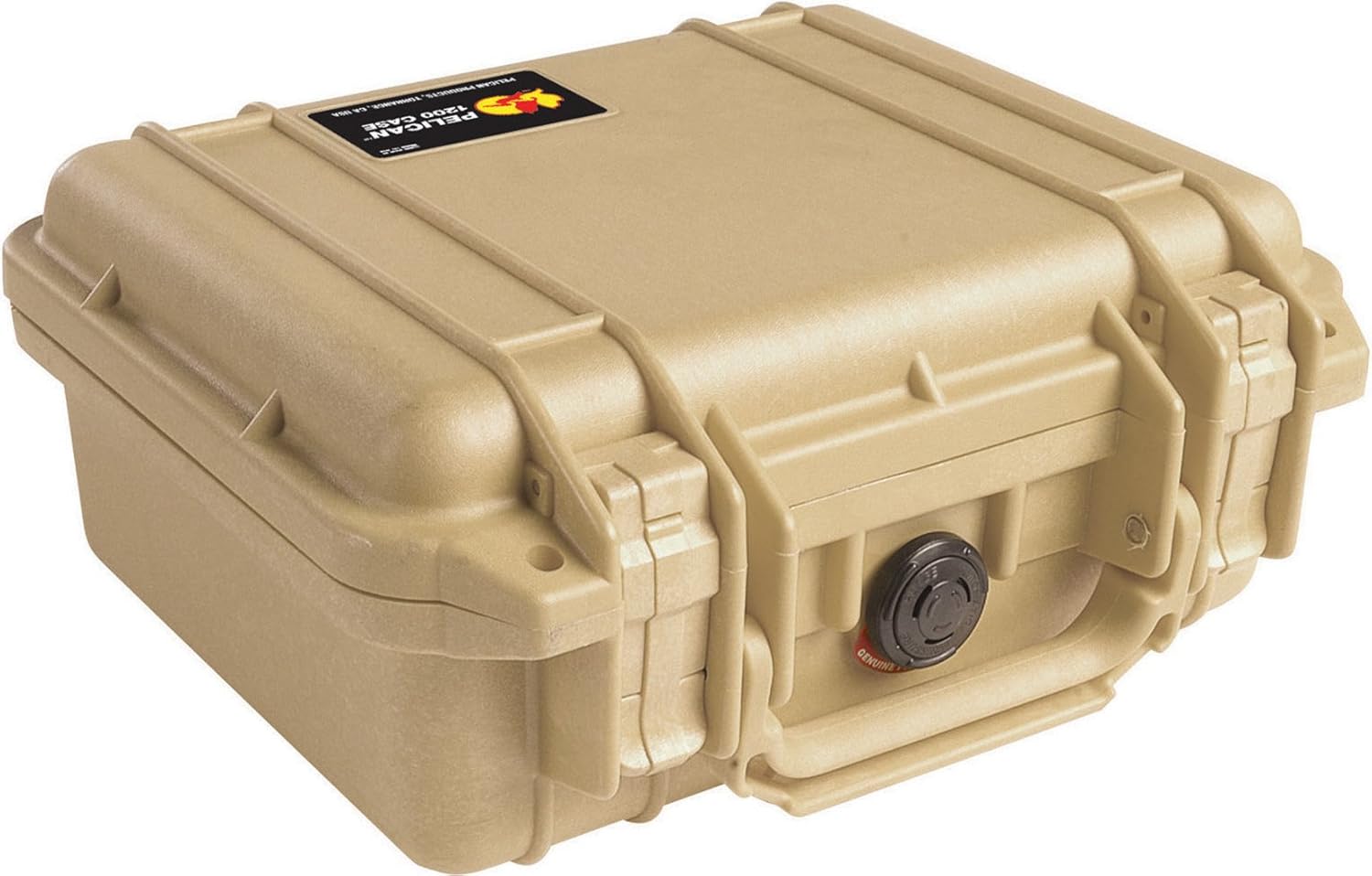 Pelican 1200 Case With Foam (Black) Pack of 2