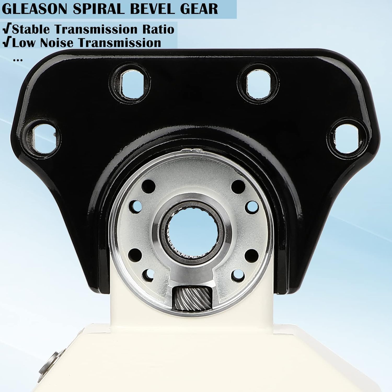 GPOAS Power Feed X-Axis for Milling Machine 450 in-lb Torque, 0-200RPM Table Milling Machine Power Feed 110V,for Bridgeport and Some Knee Type Mills with a 5/8