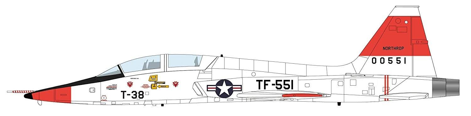 HobbyMaster Usaf T-38A Talon Jackie Cochran Edward Air Force Base 1961 1/72
