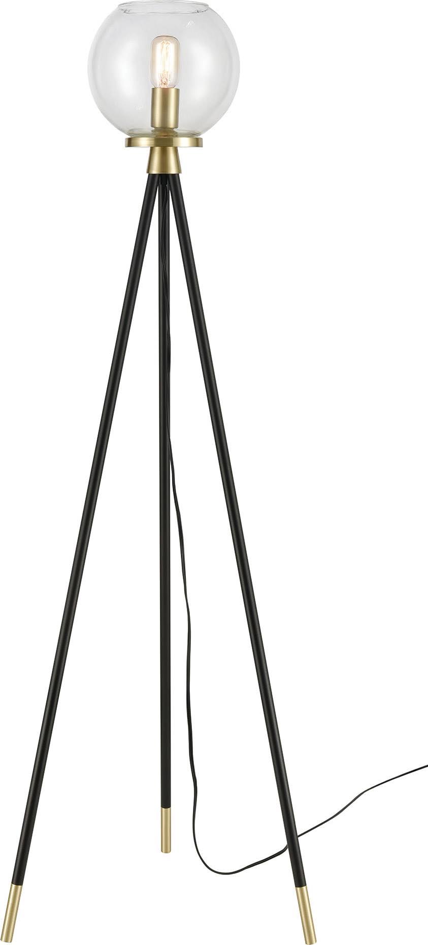 Stein World Union Floor Lamp, Black, 77166