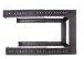 Vertical Cable 6U Open Wall Mount Frame Rack - Adjustable Depth 18