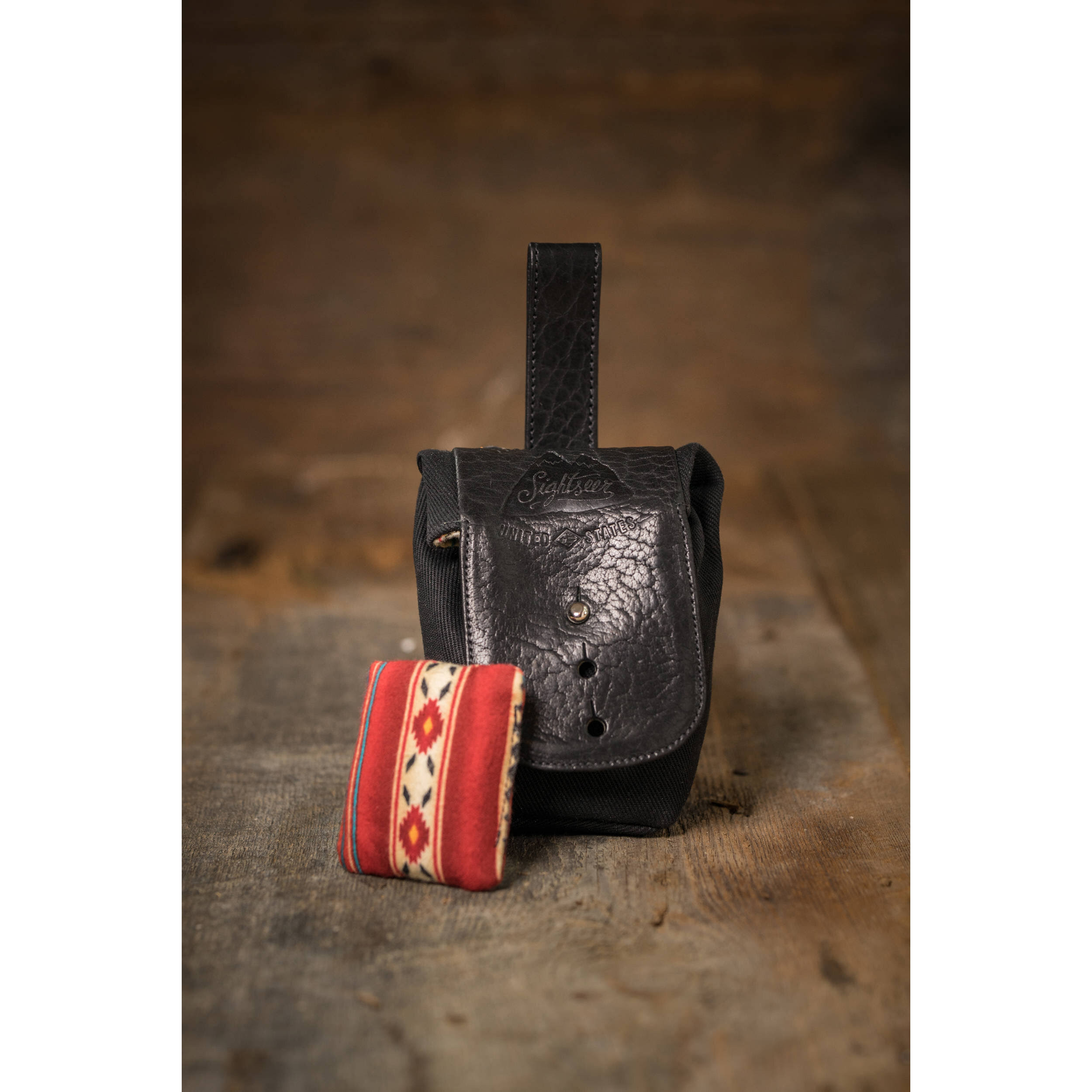 Holdfast Gear Sightseer Small Lens Pouch (Black) SLPOU01BKS