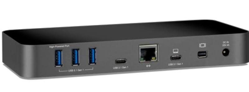 OWC / Other World Computing USB-C 10-Port Dock with 80 Watt Power Supply, Space Grey