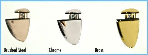 6x22 x 33x22 Peacock Glass Shelf