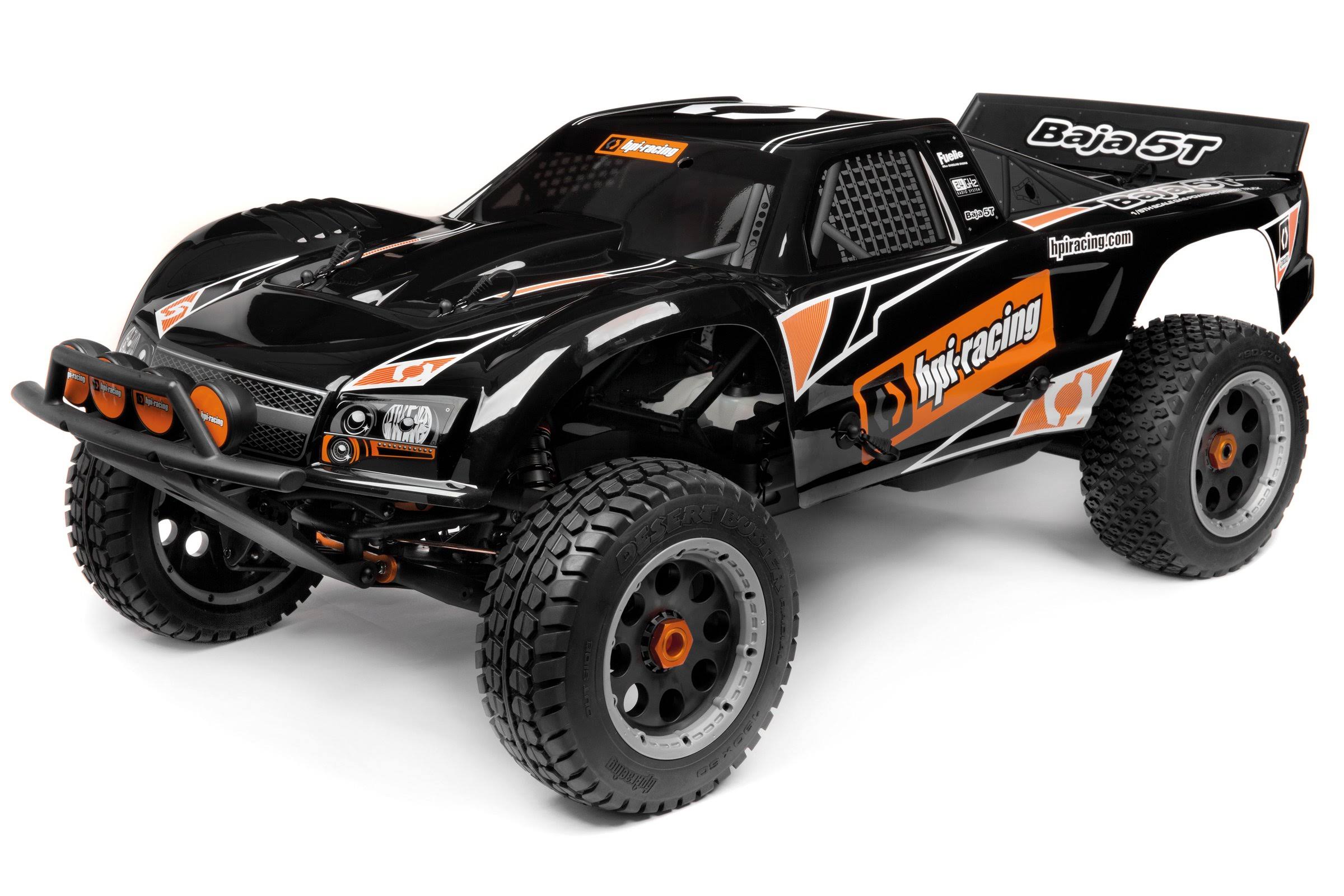 HPI Racing 110677 Black Baja 5T-1 Truck, Painted Body