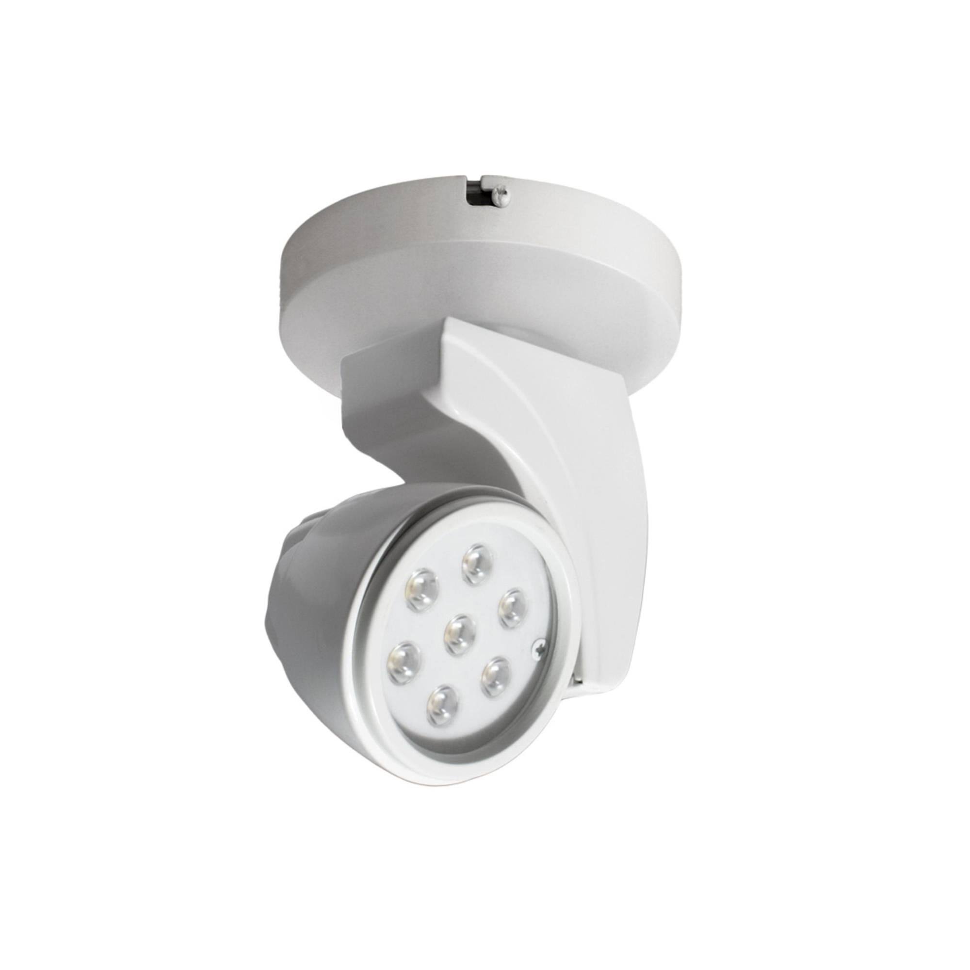 WAC Lighting 17W LEDme Reflex Monopoint - Flood 4000K, White - MO-LED17F-40-WT