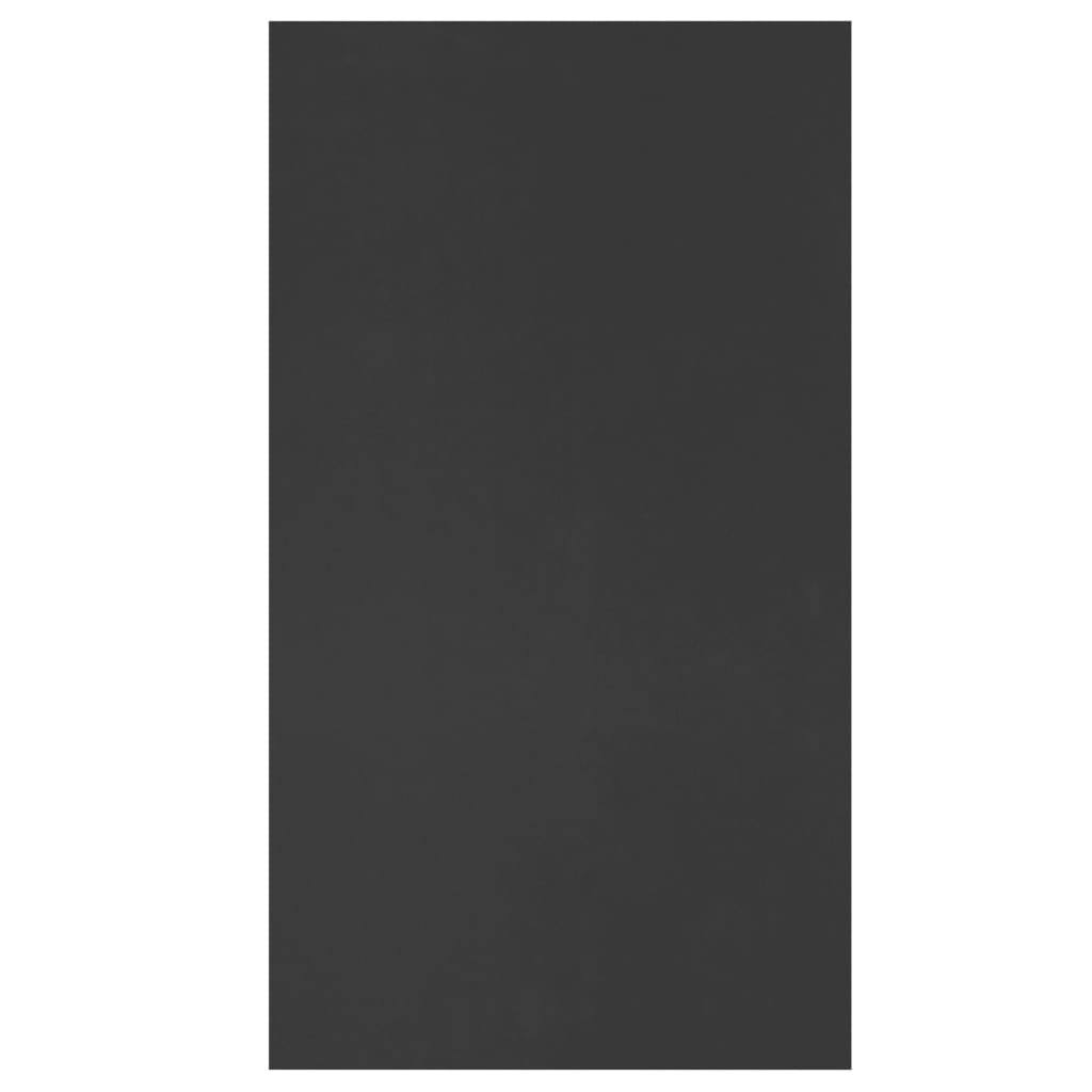 vidaXL Book Cabinet/Sideboard Black 19.7x22x9.8x22x31.5x22 Chipboard