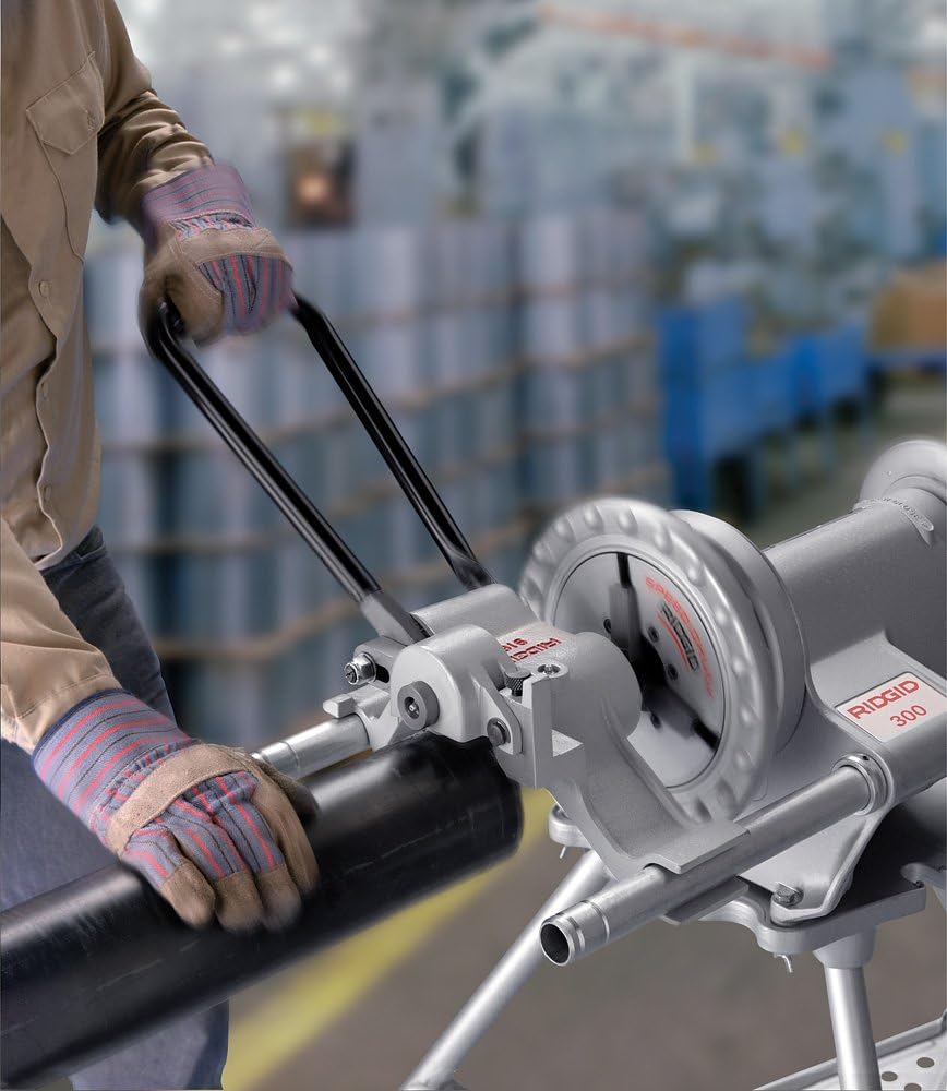 RIDGID 45007 916 Roll Groover, Power-Driven Roll Pipe Groover Designed for Field Use Mounts Quickly to the 300 Power Drive, 535 or 300 Compact Threading Machines