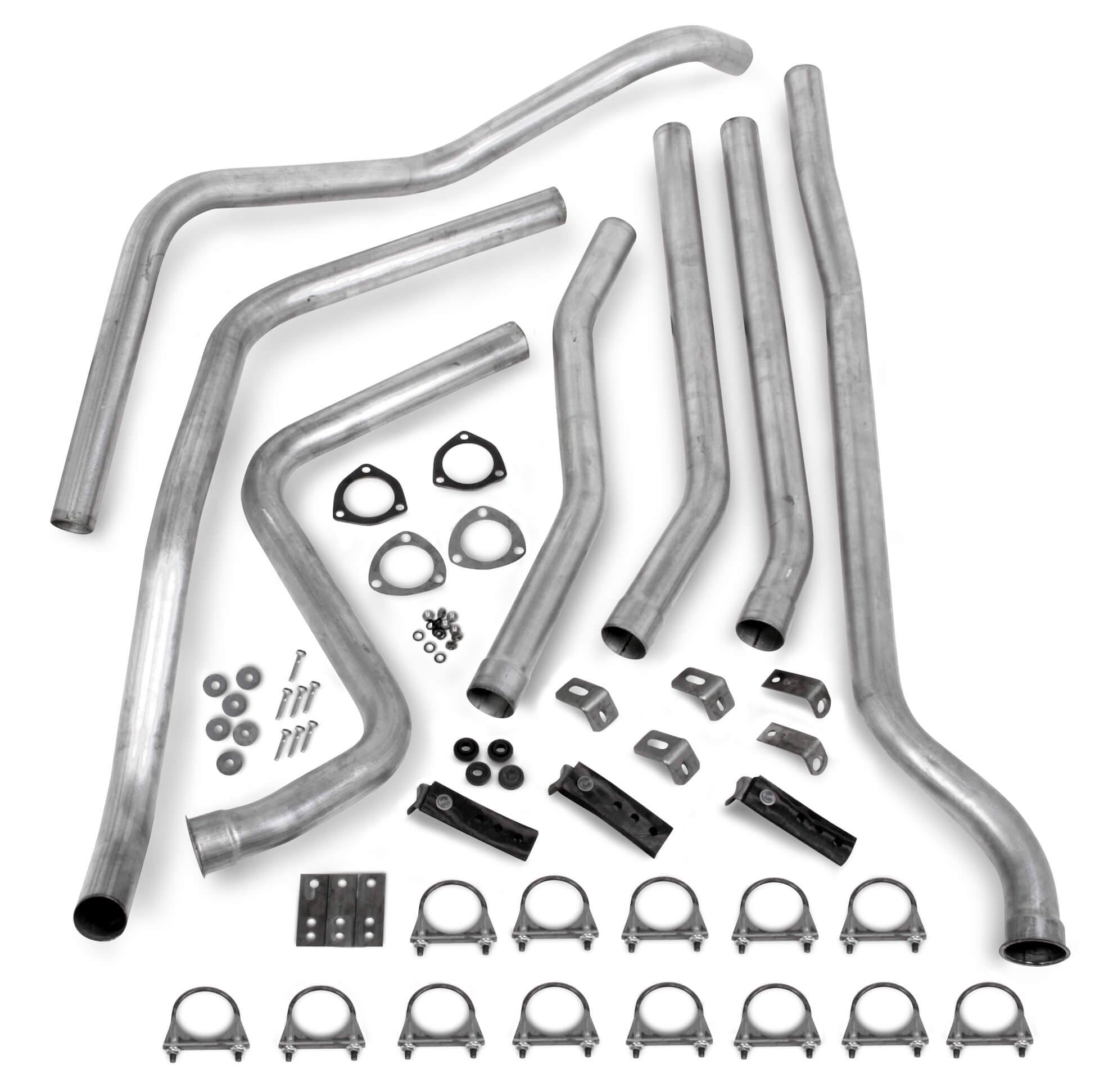 Hooker 16565HKR Dual Competition Header Back Exhaust System Kit