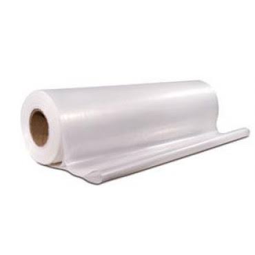 The Packaging Wholesalers CF109C 9 x 400' 1 Mil Clear Poly Sheeting
