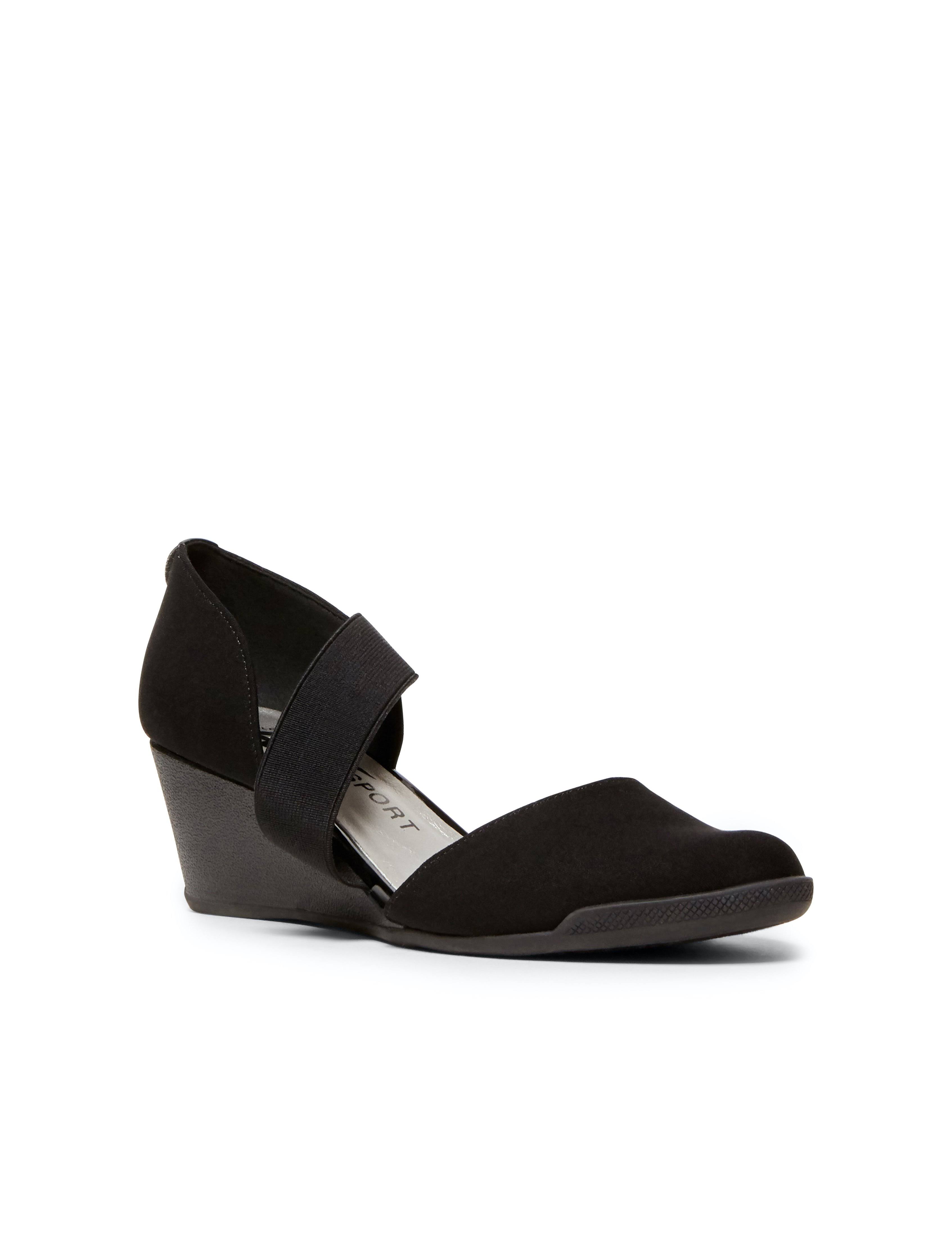 Anne Klein Sport Tara Wedges - Black