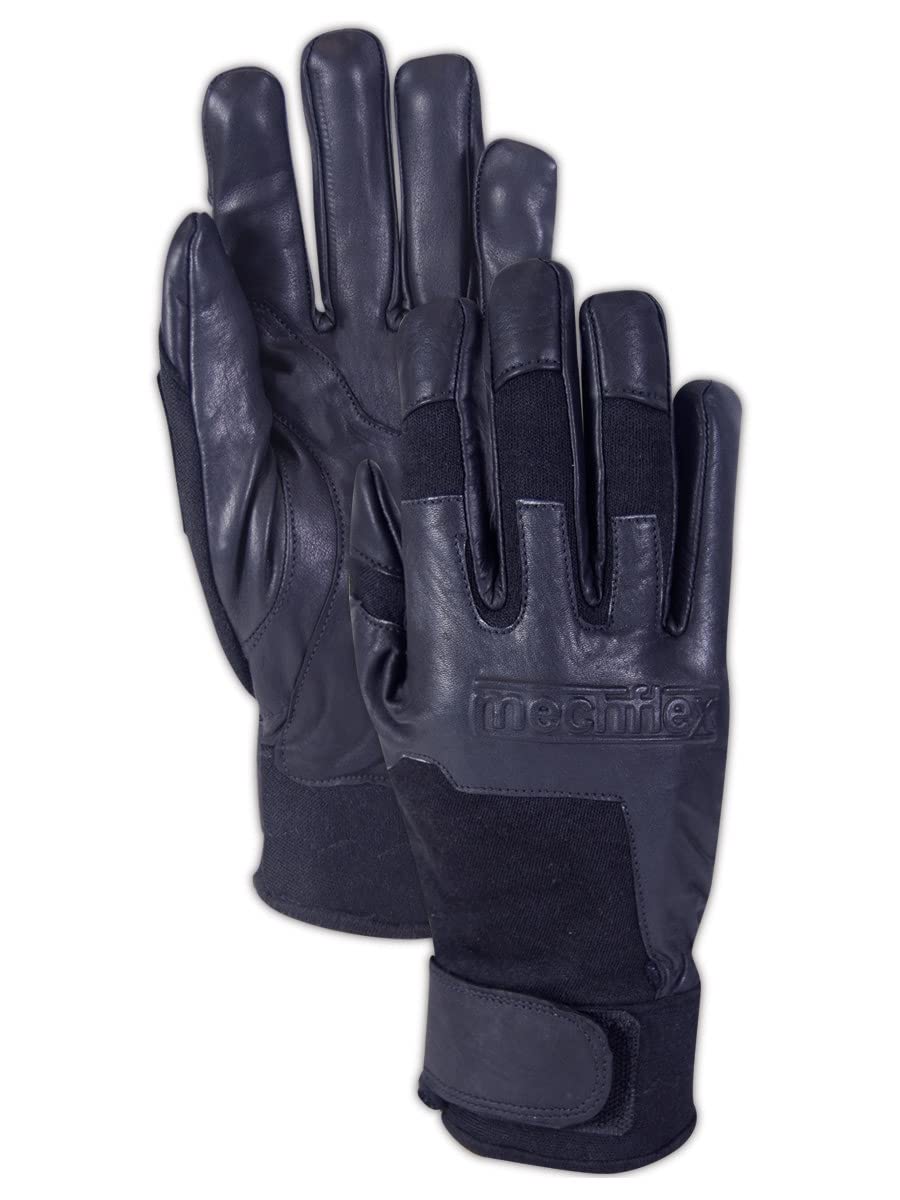 Magid Glove & Safety CX-62-M Magid CX62 Flame Resistant Leather Composite Mechanic's Glove, Black , Medium