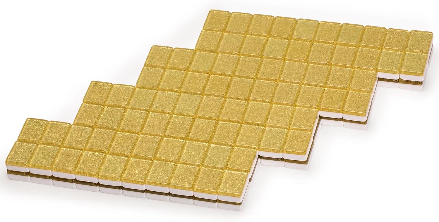 Yellow Mountain Imports Set of 166 American Mahjong Tiles - Golden Fortune Pack of 2