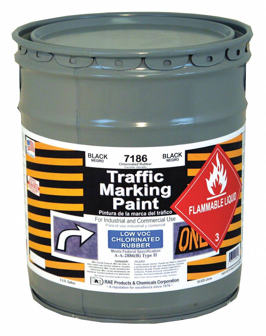 Rae 7186-05 Traffic Zone Marking Paint,black