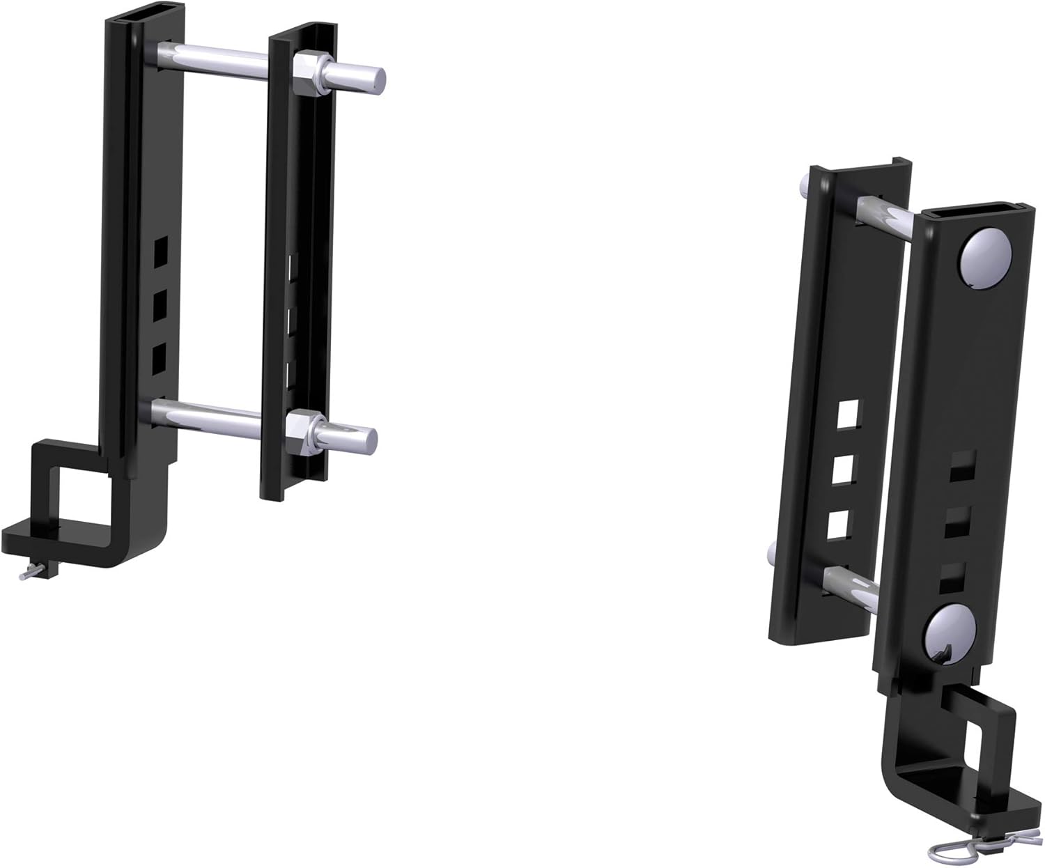 CURT 17508 Replacement TruTrack Weight Distribution Hitch Adjustable Support Brackets for 6-Inch Trailer Frames Pack of 2