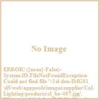 Cal Lighting-BO-407H-BK-One Light Table Lamp Black Finish