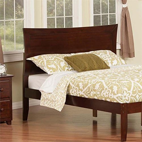 Leo & Lacey Full Panel Headboard in Walnut