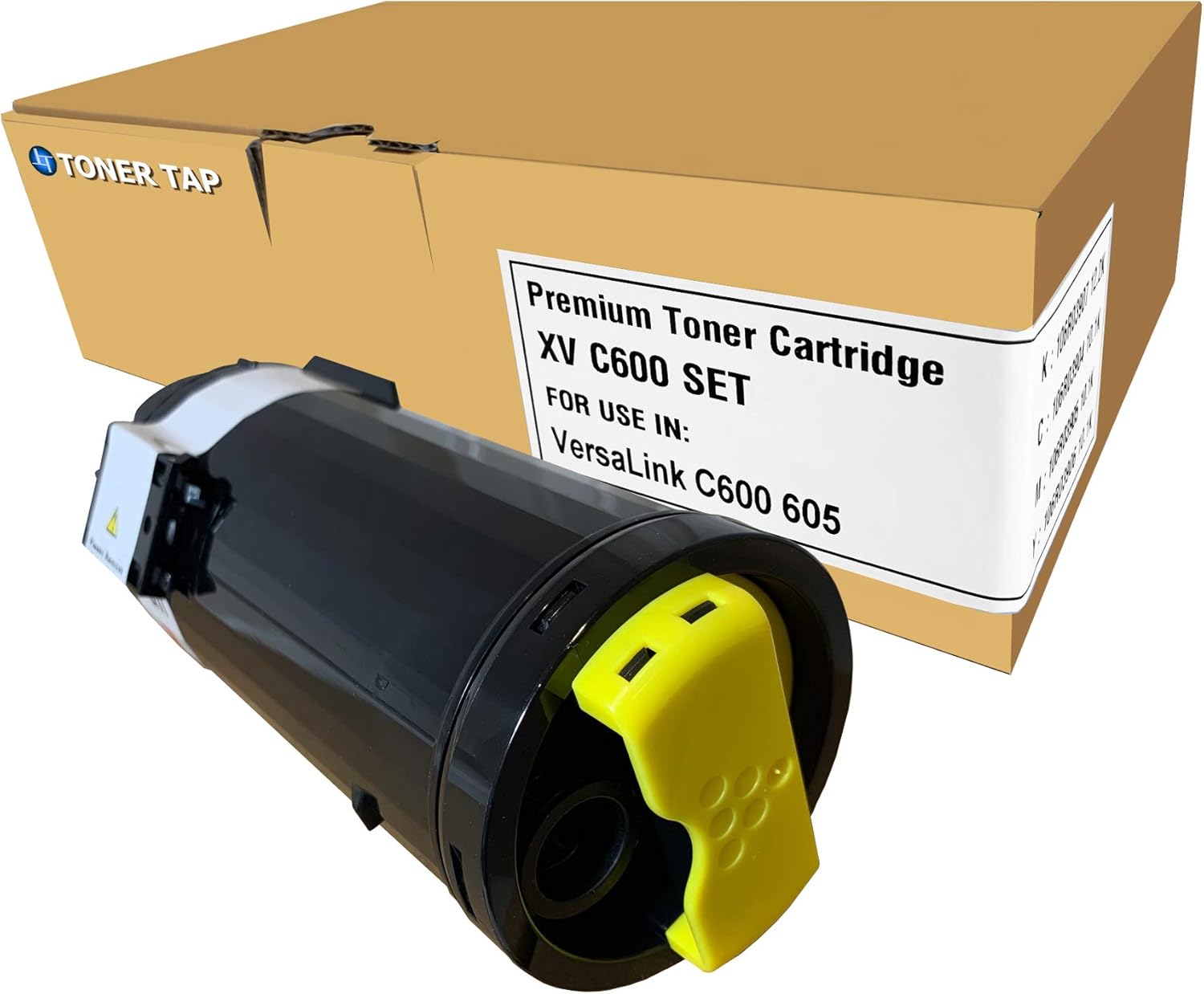 Tap Compatible XVC600-3 Toner for VersaLink C600 C600DT C600N C605 C605X Replaces 106R03900 106R03901 106R03902 (3 Pack Bundle)