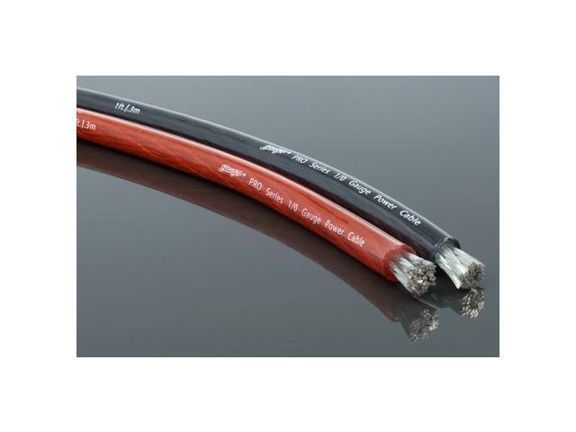 Stinger SPW10TB Pro 1/0 Gauge Power Wire 50-Feet (Black)