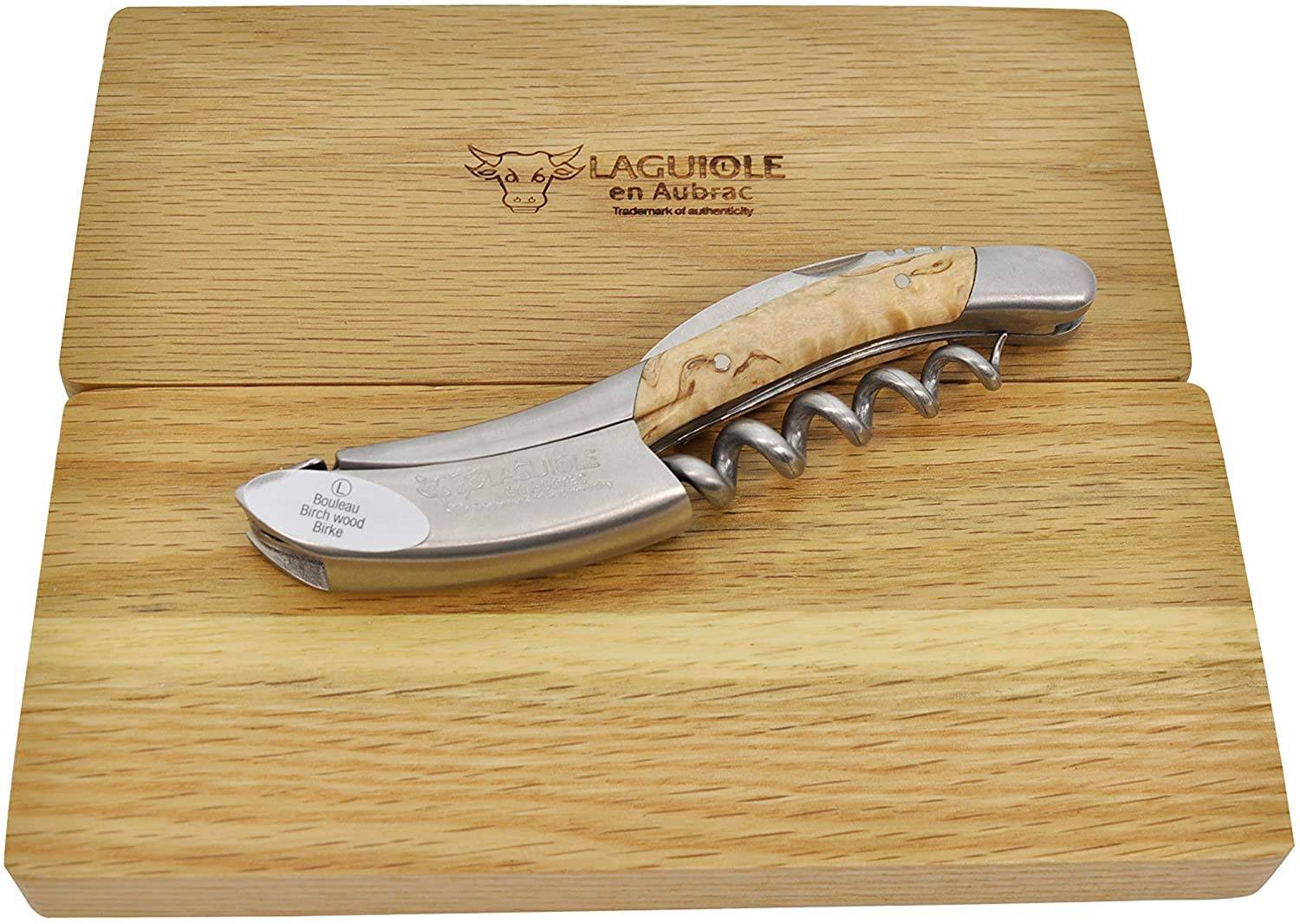 Laguiole en Aubrac Waiters Corkscrew - Birch | SOM99BHI
