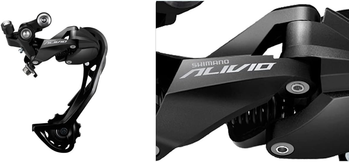 SHIMANO Alivio RD-M3100 Rear Derailleur - 9-Speed, Long Cage Pack of 2