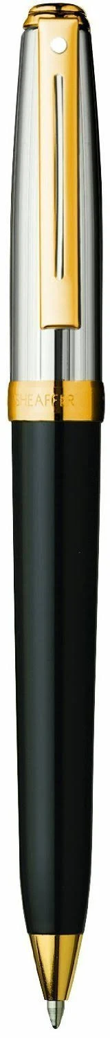 Sheaffer Prelude Ballpoint Pen - Black and Palladium Gold Trim
