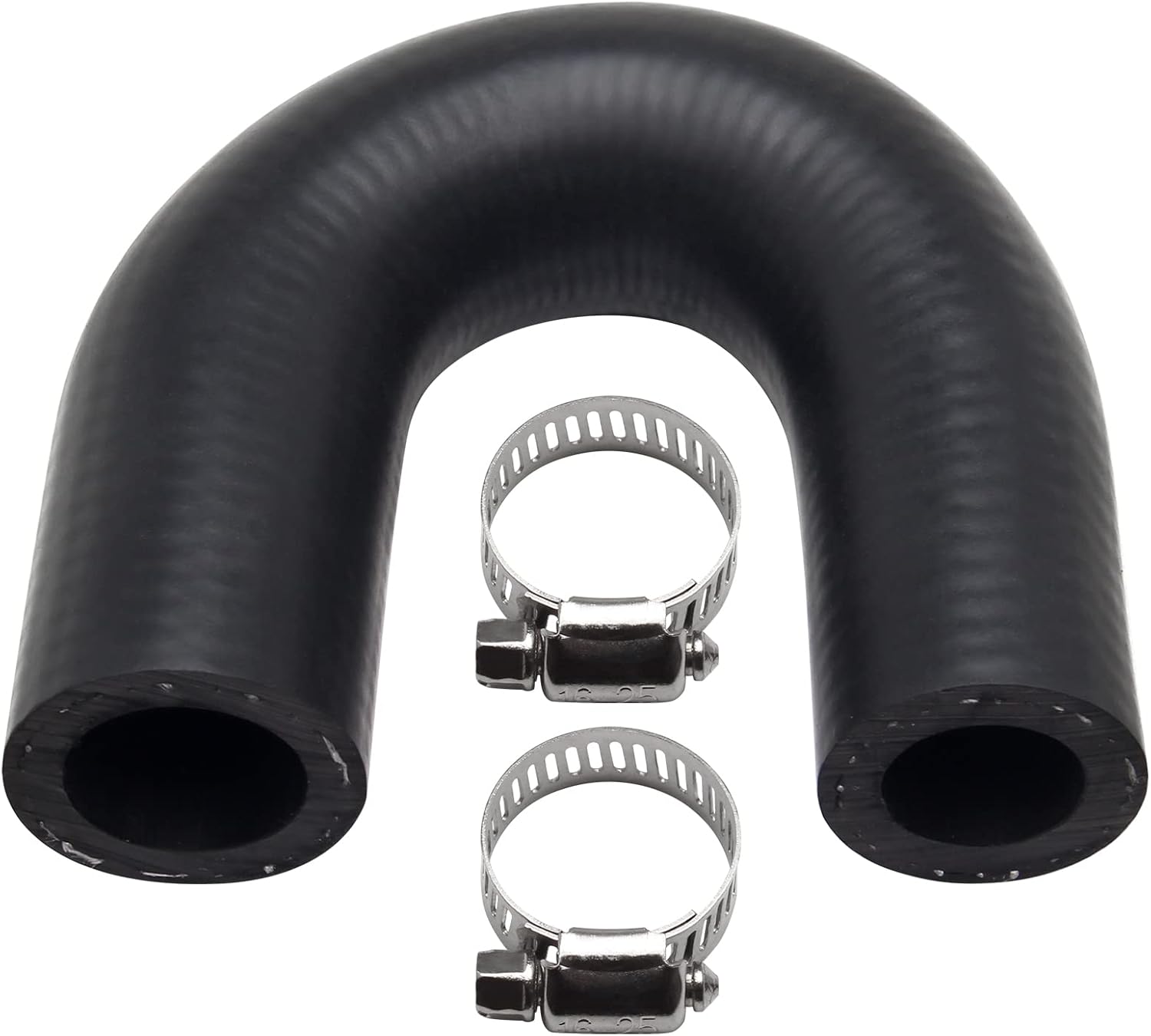 Somusen LS LT Heater Core Bypass Delete Hose Coolant Crossover with 2pcs Clamp Compatible with Chevrolet GM Pontiac LS LSX LS1 LS2 LS3 LS6 LS7 LQ4 LQ9 LT1 LT4