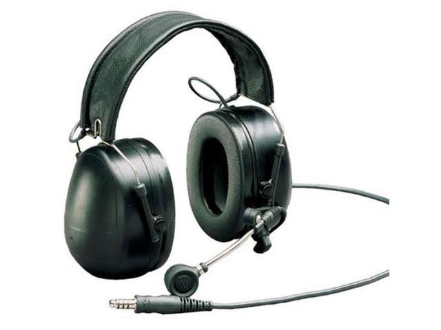 3M MT7H79F-01 Peltor Ground Mechanic Headset, Communications Headset, Black Cups, 1 EA/Case | Pack-n-Tape