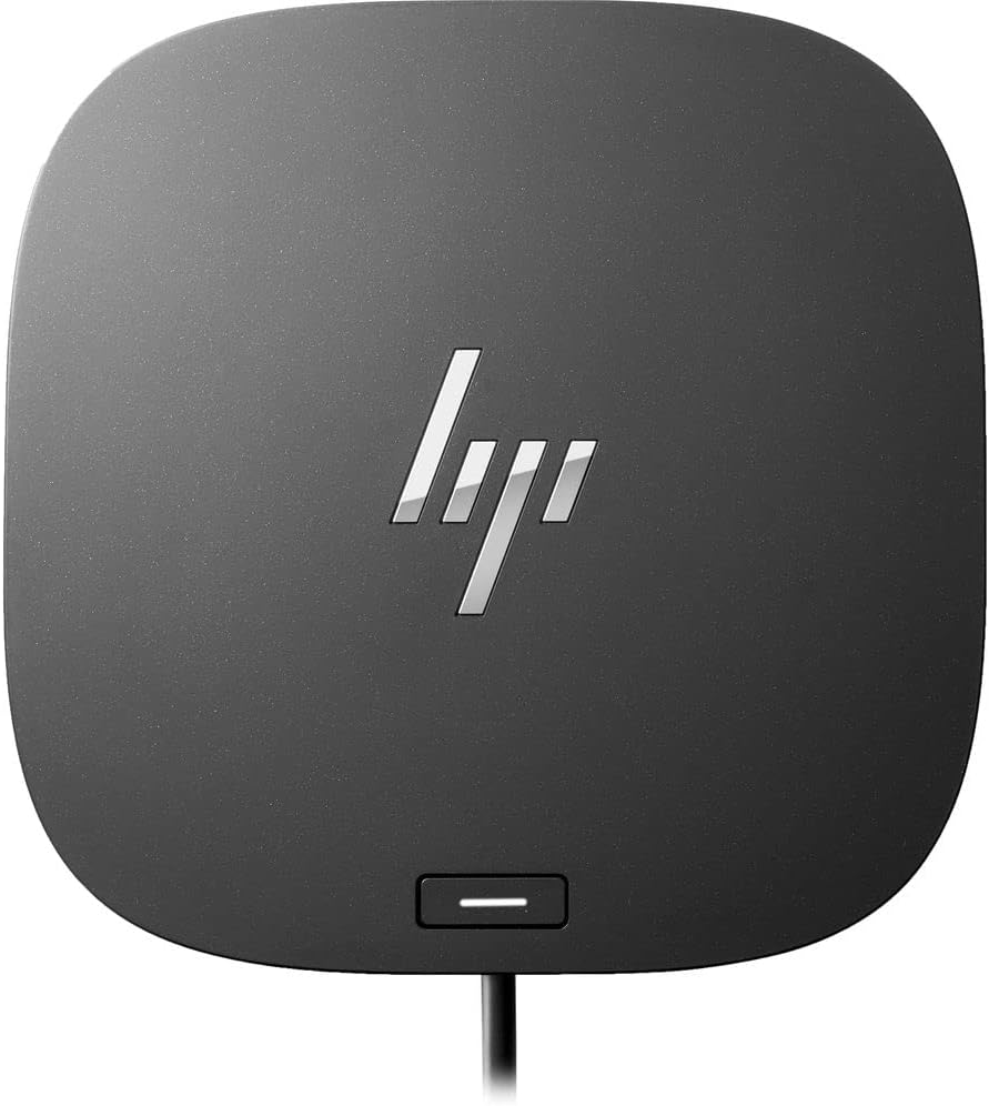 Hewlett Packard-HP HP G2 USB Type-C/A Universal Dock (5TW13UT#ABA) + Wire Tie Straps + LCD Cleaning Kit