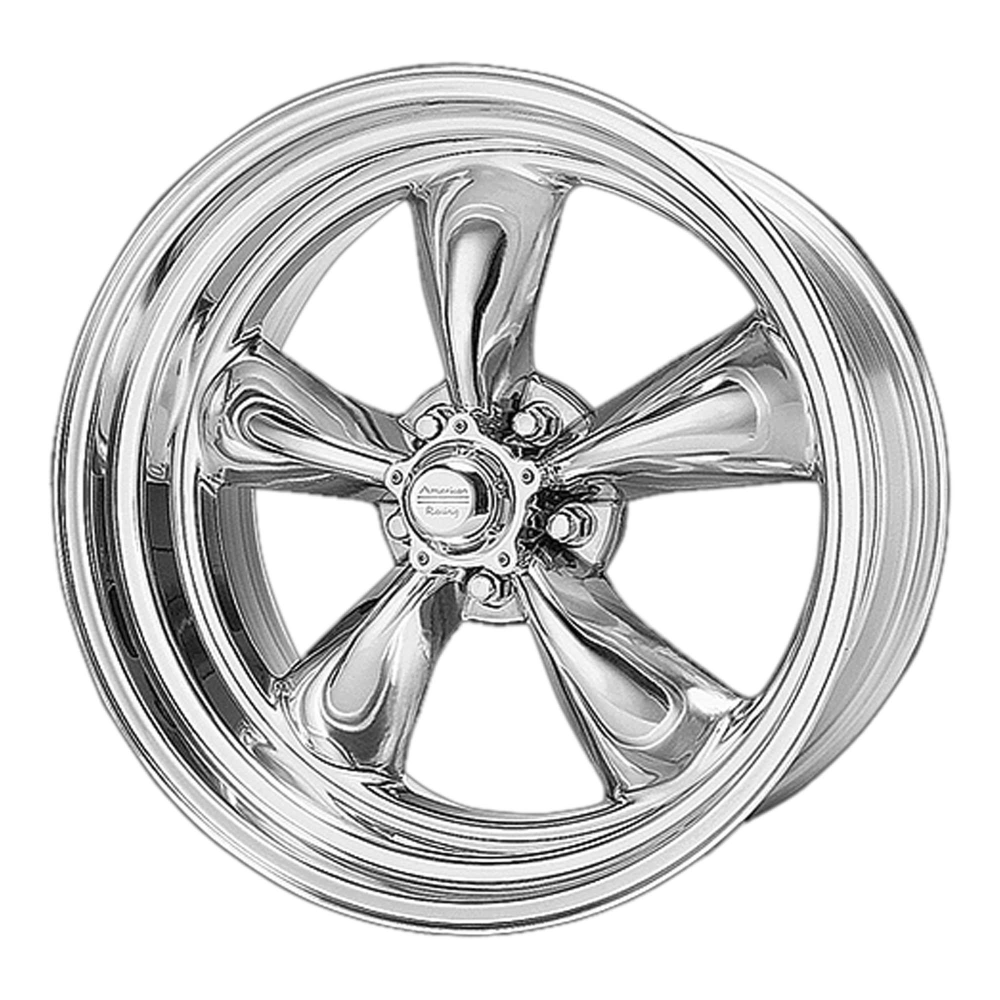 American Racing Torq THRUST II 16x8 5x120.65 Polished (8 mm)
