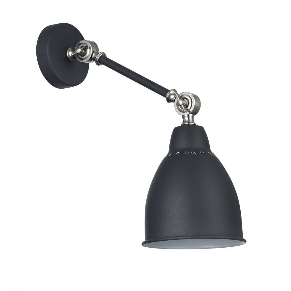 Maytoni Lighting Domino Modern Sconce , Black Wall Light Fixture