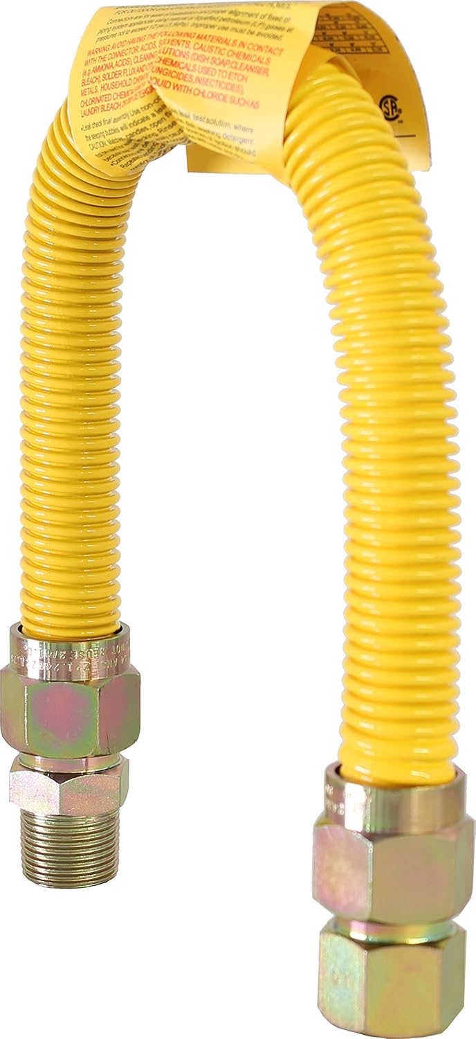 Easyflex Yellow Coated Stainless Steel 3/4