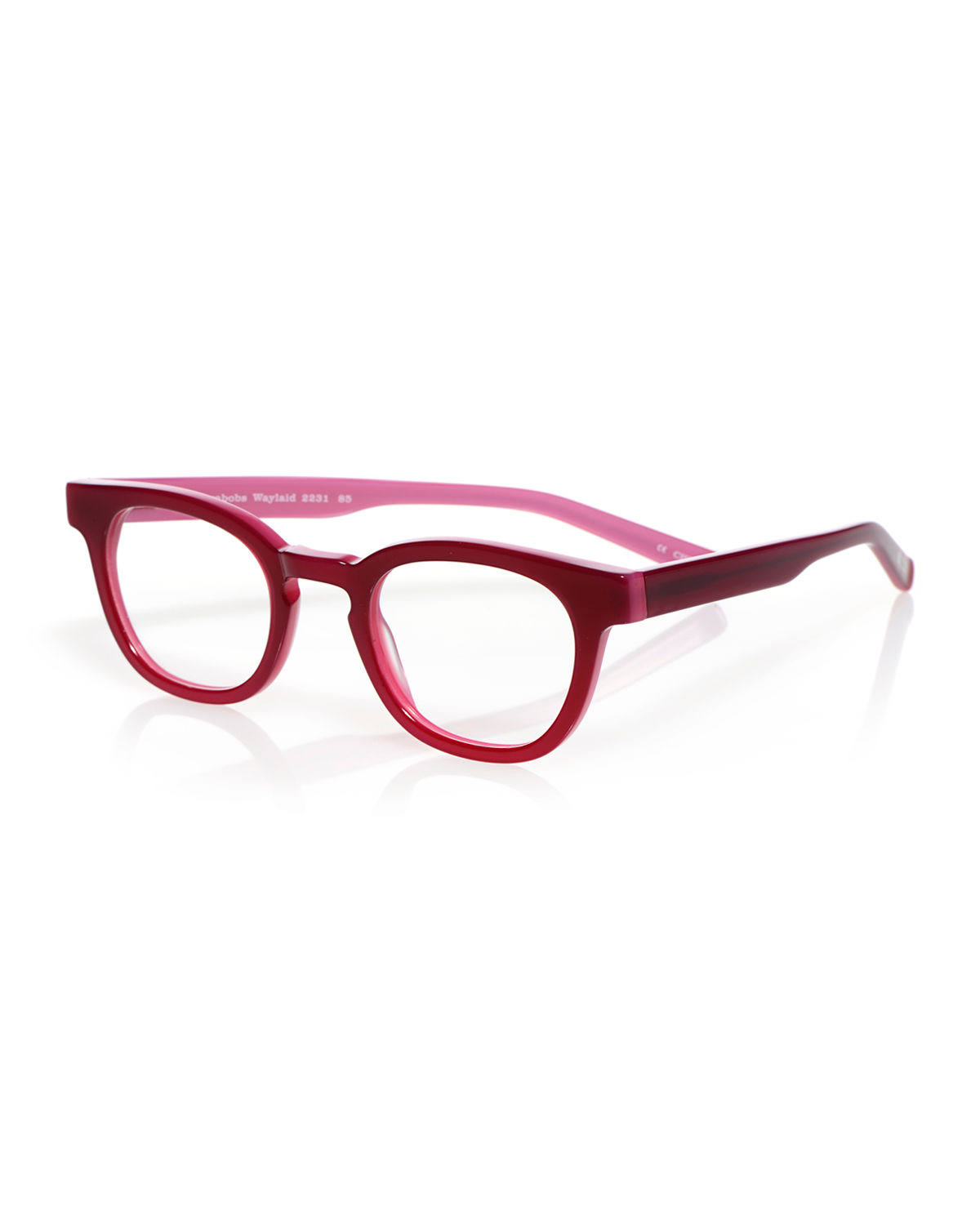 Eyebobs Waylaid Square Acetate Readers Pink