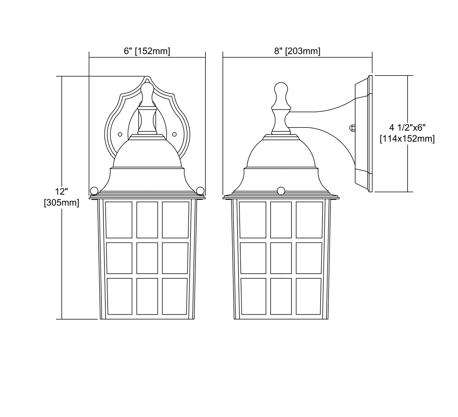 Thomas Lighting CE9261760 Holton 1-Light Outdoor Wall Sconce - Satin Black