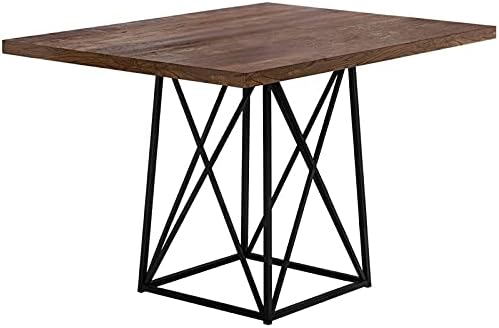 Pemberly Row Dining Table in Dark Taupe and Black