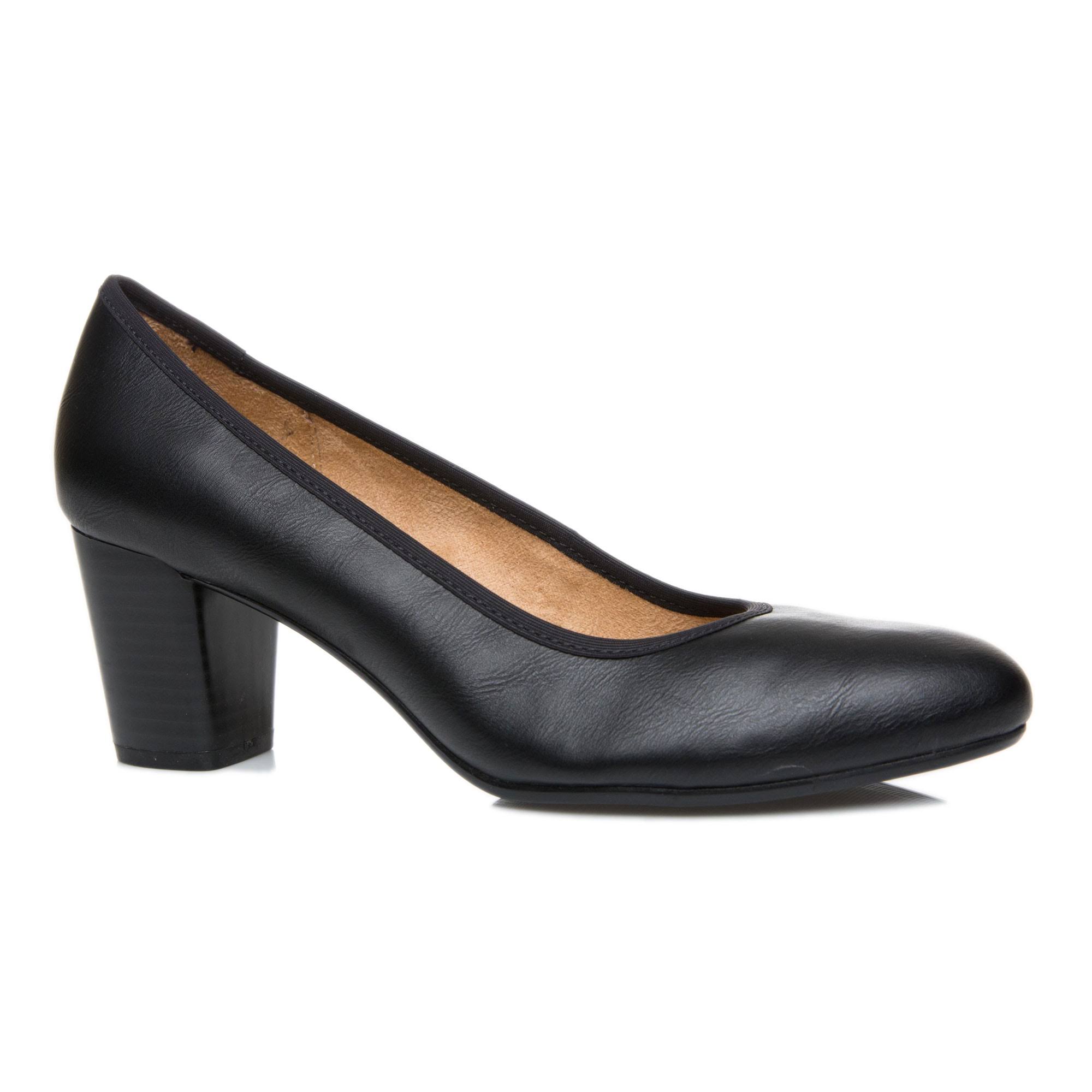 Naturalizer Naomi Block-Heel Pumps - Black 10m