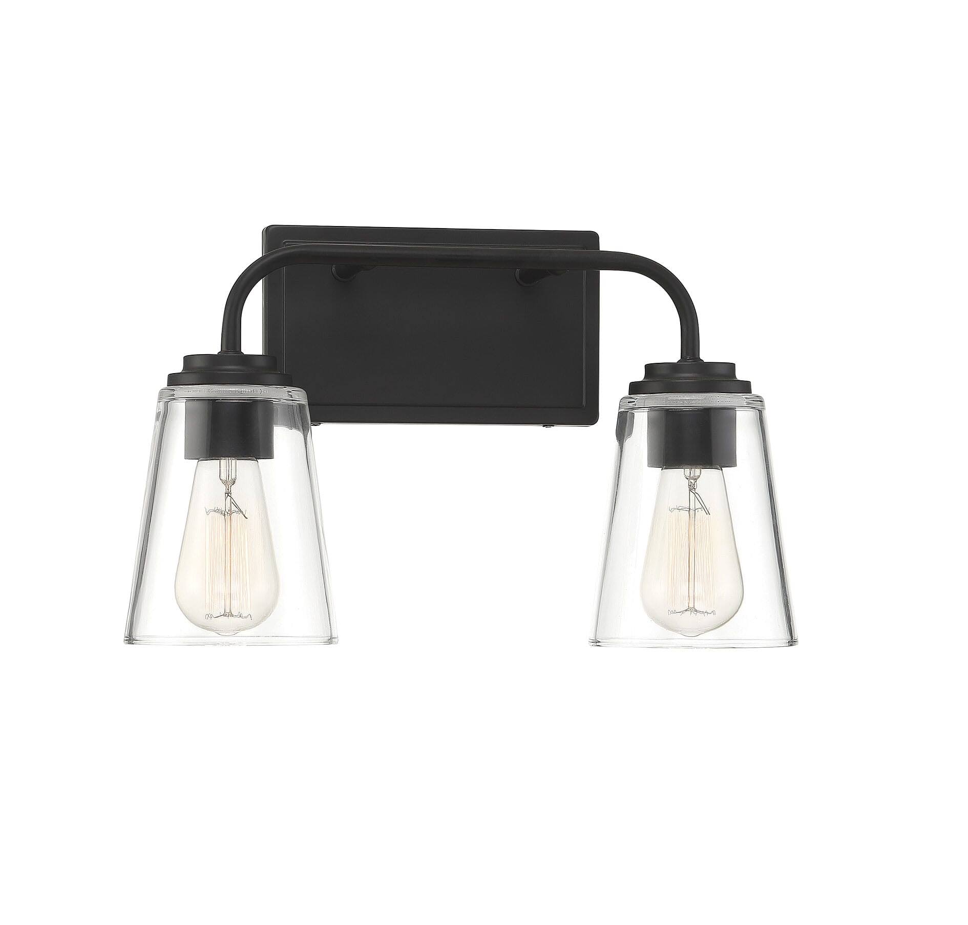 Meridian 2 Light Matte Black Bath (M80043MBK)