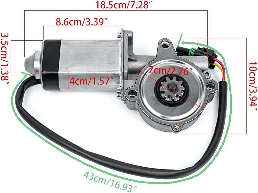 CULMKARI Electric RV Entry Steps Motor Electronic RV Step Motor Compatible with Universal RV Electric RV Entry Steps Replace Number 3001406 369506 1820124