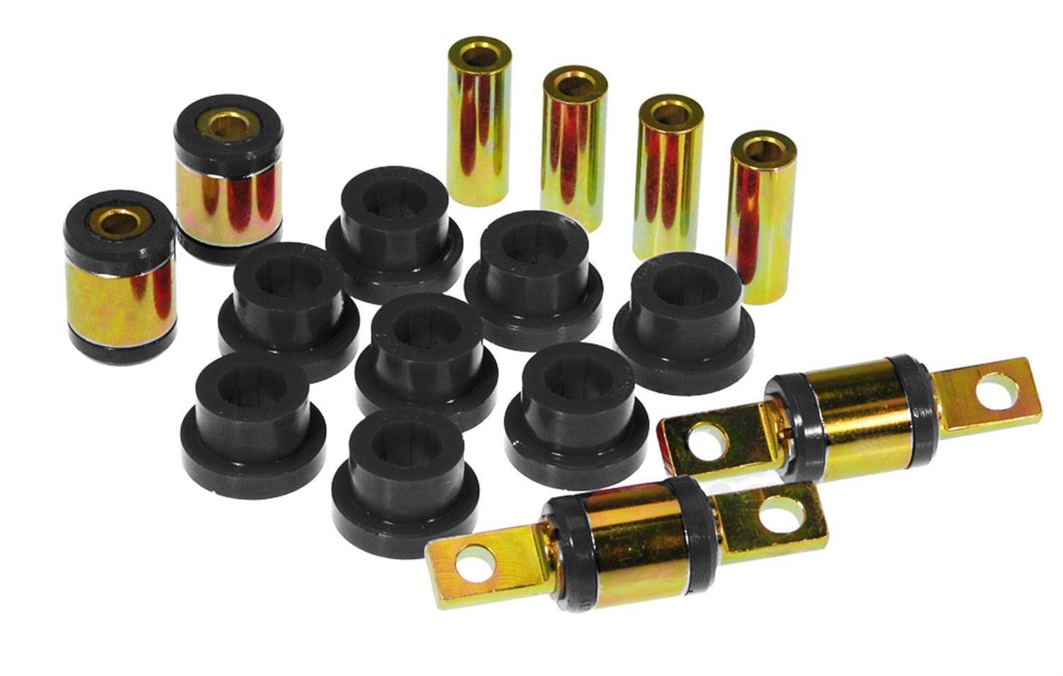 Prothane 8-305-BL Black Rear Upper and Lower Control Arm Bushing Kit