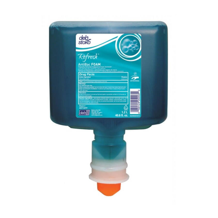 Deb ANT120TF Touch-Free Antibac Foam Wash