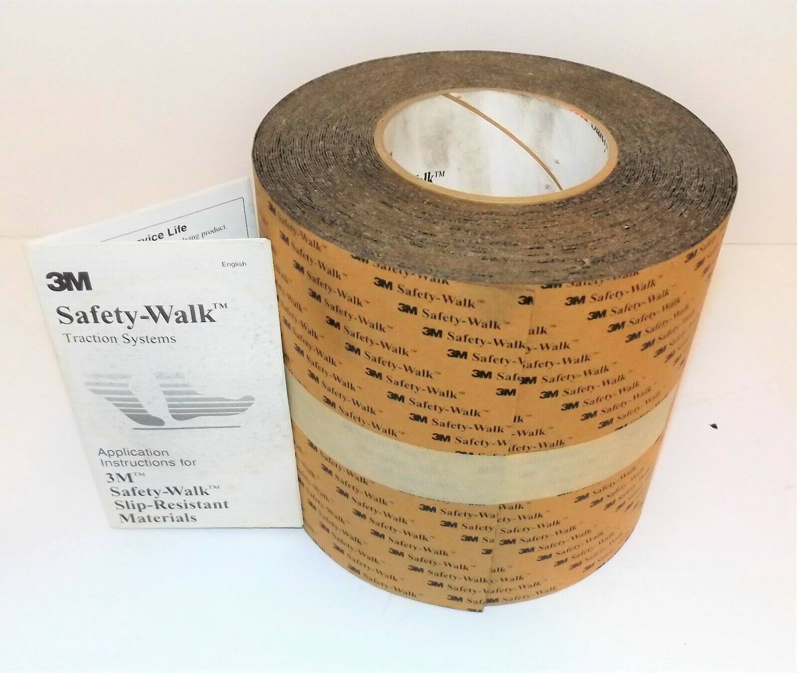 3M Safety-Walk Slip-Resistant Tapes u0026 Treads 610, Black, 6 in x 60 ft