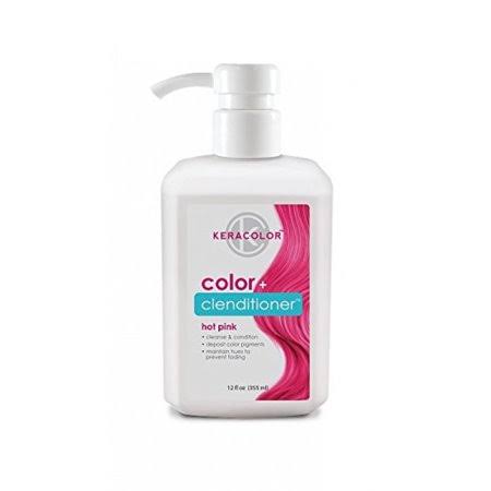 Keracolor Color + Clenditioner (Hot Pink) 12oz, Pack of 7