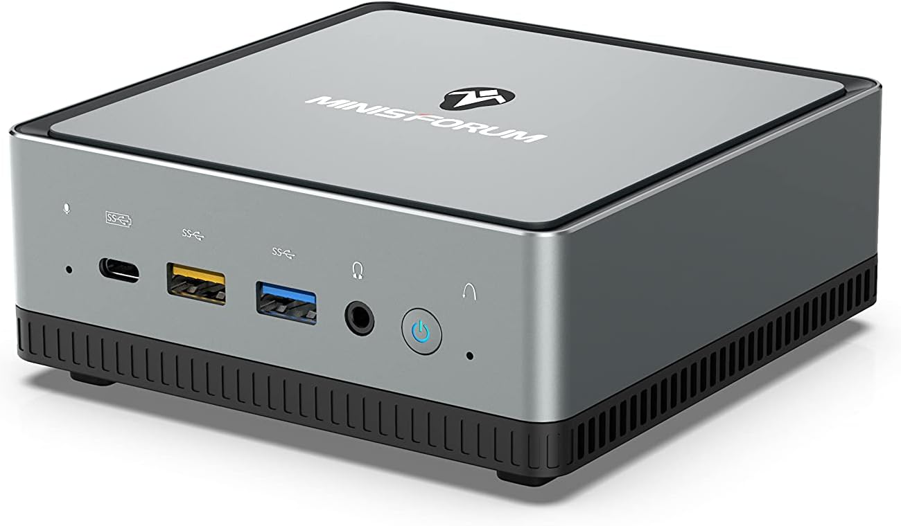 Mini PC AMD Ryzen 5 3450U 4 Cores/8 Threads | 16 GB RAM 512 GB PCIe SSD | Radeon Vega 8 Graphics | Dual-Band Wi-Fi Bluetooth | 4K HDMI/DP/USB-C| 1X RJ45| 4X USB Small Form Factor