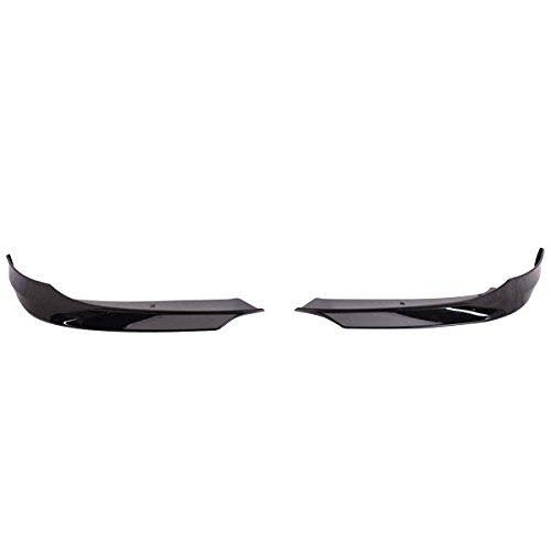 Fits 09-11 BMW 3 Series E90 LCI OE Style PP Front Splitter Lip Spoiler, Black