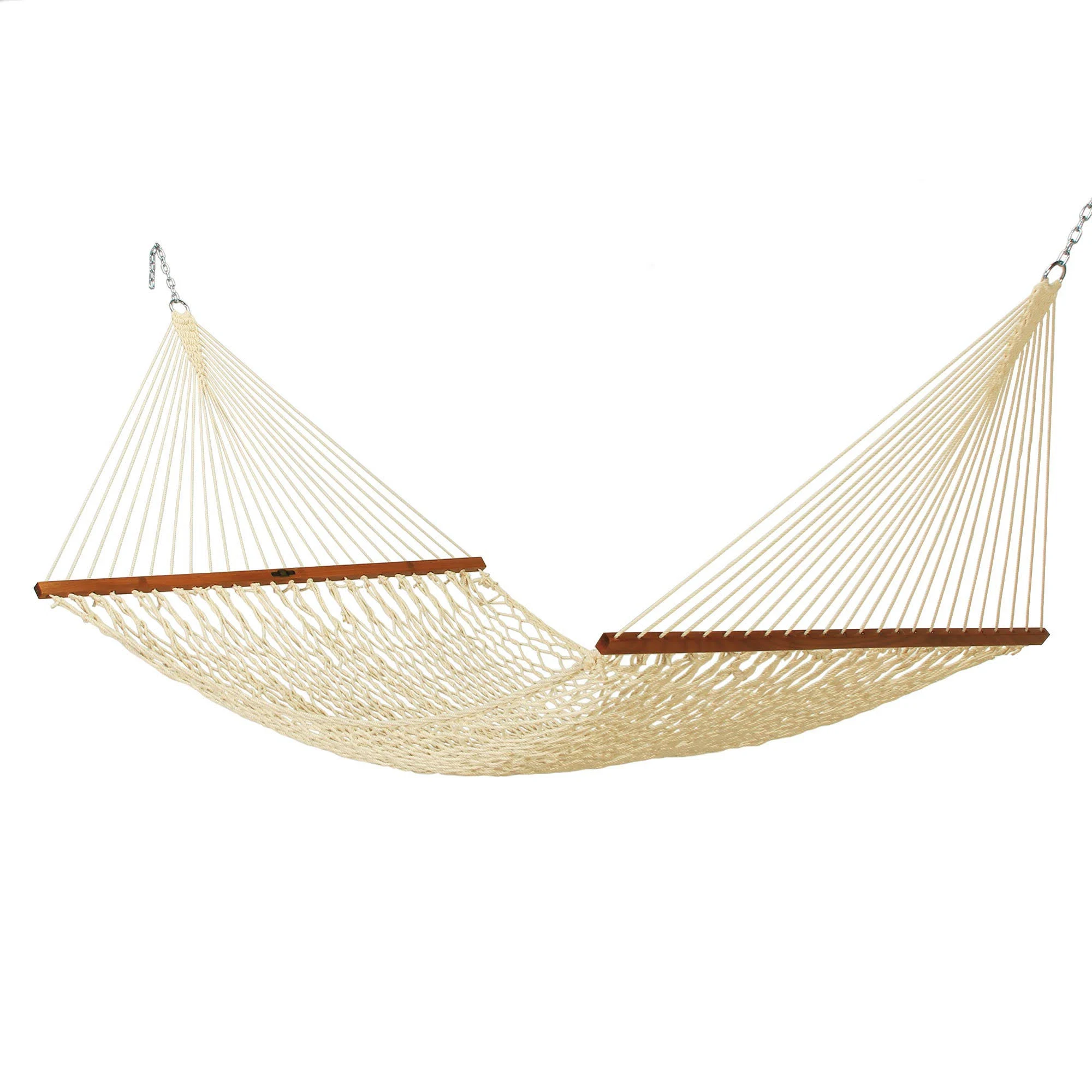 Original Pawleys Island 14DCOT Deluxe DuraCord Rope Hammock, Oatmeal